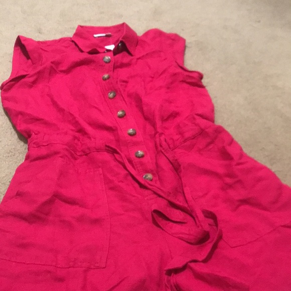 🌸NEW🌸 Loft One Piece Linen Romper Jumpsuit Sold Out Online - Picture 13 of 16